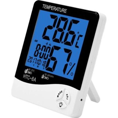 OEM Digitales Thermometer, Hygrometer, Raumtemperatur- Und Luftfeuchtigkeitsmesser, Raumthermometer, Hintergrundbeleuchtetes Lcd-display, Wetterstation OEM Digitales Thermometer, Hygrometer, Raumtemperatur- Und Luftfeuchtigkeitsmesser, Raumthermometer, Hintergrundbeleuchtetes Lcd-display, Wetterstation