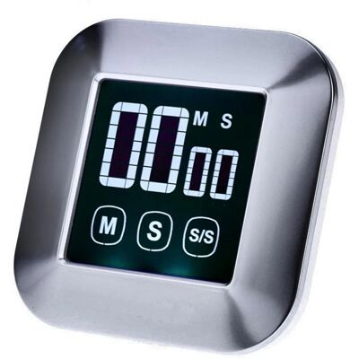 HEAT Lcd-digital-touchscreen-küchentimer, Praktischer Kochtimer, Countdown-uhr, Wecker HEAT Lcd-digital-touchscreen-küchentimer, Praktischer Kochtimer, Countdown-uhr, Wecker