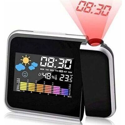 OEM Wecker Mit Projektion, Led-projektionswecker, Digitaler Projektionswecker, Usb-ladefunktion/lcd-hintergrundbeleuchtung/180°-projektion/temperaturanzeige/hygrometer/datums- Und Zeitanzeige OEM Wecker Mit Projektion, Led-projektionswecker, Digitaler Projektionswecker, Usb-ladefunktion/lcd-hintergrundbeleuchtung/180°-projektion/temperaturanzeige/hygrometer/datums- Und Zeitanzeige