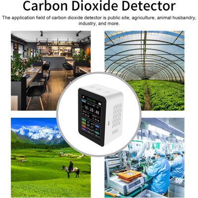 EJ.LIFE Tuya Wifi Smart Luftqualitätsdetektor Pm2.5 Co2 Tvoc Hcho Temperatur Luftfeuchtigkeit 6 In 1 Stunde Datum Wochenanzeige Handy-app Fernbedienung Anzeige 2 Sets Wecker Zuhause Büro EJ.LIFE Tuya Wifi Smart Luftqualitätsdetektor Pm2.5 Co2 Tvoc Hcho Temperatur Luftfeuchtigkeit 6 In 1 Stunde Datum Wochenanzeige Handy-app Fernbedienung Anzeige 2 Sets Wecker Zuhause Büro
