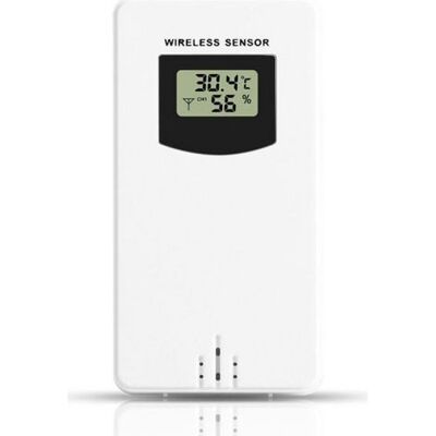OEM Sensor – Wetterstation – Außenbereich – Kabellos – Temperatur – 433 Mhz – Batteriebetrieben (cr2032) – Kompatibel Mit Standard-wetterstationen – 1 Stück OEM Sensor – Wetterstation – Außenbereich – Kabellos – Temperatur – 433 Mhz – Batteriebetrieben (cr2032) – Kompatibel Mit Standard-wetterstationen – 1 Stück