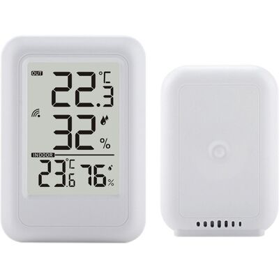 OEM Wetterstation Mit Hygrometer – -9,9 °c Bis 60 °c – Hygrometer – Innen Und Außen – Kabellos Mit Außensensor – Innenthermometer – Digitales Innen-/außenthermometer – Hygrometer OEM Wetterstation Mit Hygrometer – -9,9 °c Bis 60 °c – Hygrometer – Innen Und Außen – Kabellos Mit Außensensor – Innenthermometer – Digitales Innen-/außenthermometer – Hygrometer