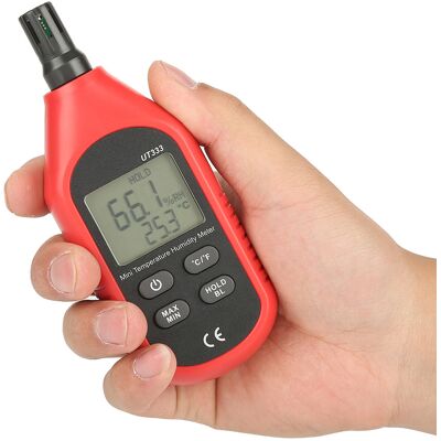 JUTE Ut333 Mini-thermometer Und Hygrometer JUTE Ut333 Mini-thermometer Und Hygrometer