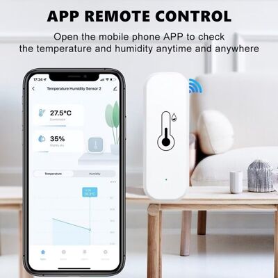 OEM Kabelloses Thermometer-hygrometer-4er-pack – Wlan-wetterstation – Innenthermometer Und Hygrometer Mit App-benachrichtigungen Und Fernüberwachung OEM Kabelloses Thermometer-hygrometer-4er-pack – Wlan-wetterstation – Innenthermometer Und Hygrometer Mit App-benachrichtigungen Und Fernüberwachung