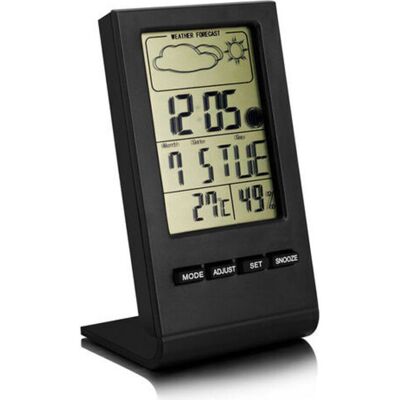 OEM Drahtlose Wetterstation, Innen-/außenthermometer, Hygrometer, Barometer, Digitaler Wecker Mit Außensensor, Anzeige Von Uhrzeit, Datum, Wochentag Und Mondphase OEM Drahtlose Wetterstation, Innen-/außenthermometer, Hygrometer, Barometer, Digitaler Wecker Mit Außensensor, Anzeige Von Uhrzeit, Datum, Wochentag Und Mondphase