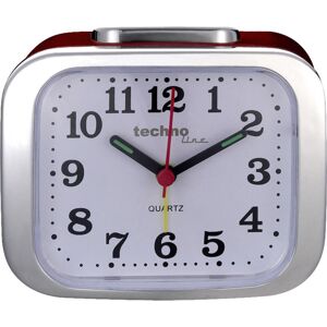 Techno Line Model XL rot Quarz Wecker Rot Alarmzeiten 1 1 Timerzeit