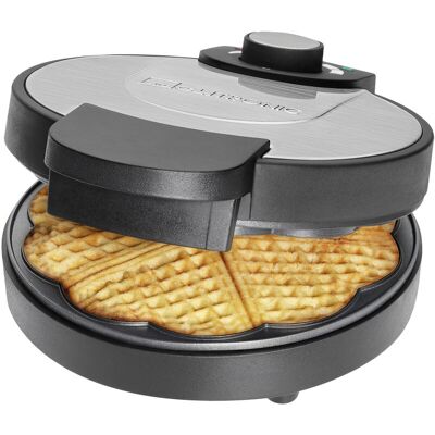 Clatronic - Wa 3492 Waffeleisen Antihaftbeschichtung Schwarz, Edelstahl Clatronic - Wa 3492 Waffeleisen Antihaftbeschichtung Schwarz, Edelstahl