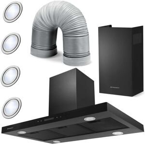 Berdsen BE-90E Schwarze 90cm Insel-Dunstabzugshaube Berdsen BE-90E Schwarze 90cm Insel-Dunstabzugshaube