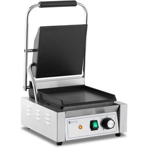 ROYAL CATERING Doppel-Kontaktgrill Elektrogrill Elektrogriller glatt 1.800 w