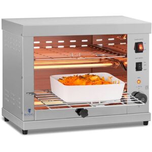 ROYAL CATERING Toaster Überbackgerät Toast Salamander Gastro Mit Timer Ofen Quarzröhre 3250W