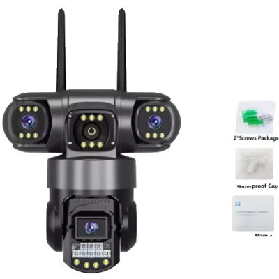 OEM 12mp Hd-videoüberwachungskamera Mit Nachtsichtfunktion, Erweiterbar Auf Bis Zu 256gb Speicherkarte, Wi-fi-konnektivität Und Eu-stecker. OEM 12mp Hd-videoüberwachungskamera Mit Nachtsichtfunktion, Erweiterbar Auf Bis Zu 256gb Speicherkarte, Wi-fi-konnektivität Und Eu-stecker.