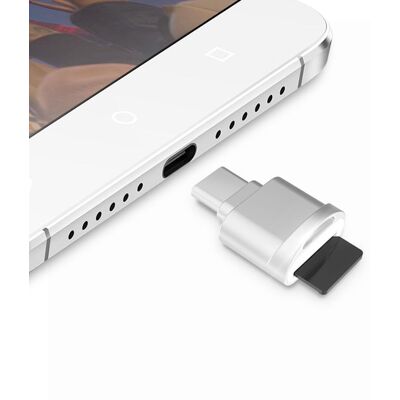 Trade-shop - Otg Adapter Zum Anschluss Von Micro-sd Speicherkarten An Ihr Handy, Tablet Oder Pc. Einfache Datenübertragung Von Fotots, Videos Und Dokumenten. Trade-shop - Otg Adapter Zum Anschluss Von Micro-sd Speicherkarten An Ihr Handy, Tablet Oder Pc. Einfache Datenübertragung Von Fotots, Videos Und Dokumenten.