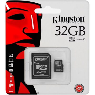 Trade Shop Traesio - Trade Shop - Kingston Micro Sd 32 Gb Microsd Klasse 4 Sdhc Speicherkarte Smartphone-karte - Trade Shop Traesio - Trade Shop - Kingston Micro Sd 32 Gb Microsd Klasse 4 Sdhc Speicherkarte Smartphone-karte -