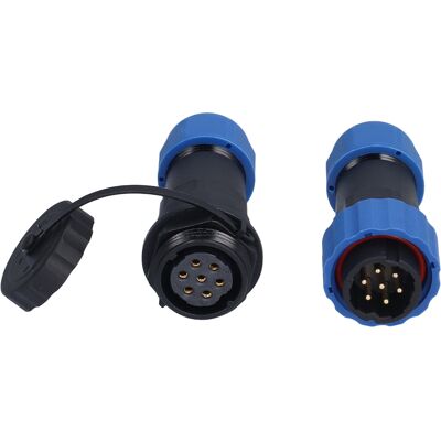 HEAT Luftfahrtstecker Ip68 Wasserdichter Stecker, Männlich/weiblich Stoßverbinder, 380 V, Sp207-pin HEAT Luftfahrtstecker Ip68 Wasserdichter Stecker, Männlich/weiblich Stoßverbinder, 380 V, Sp207-pin