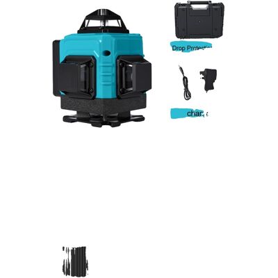 OEM Laser-nivelliergerät, 16-linien-projektion, Einstellbare Helligkeit, Kunststoffkoffer (mit Stativ) OEM Laser-nivelliergerät, 16-linien-projektion, Einstellbare Helligkeit, Kunststoffkoffer (mit Stativ)