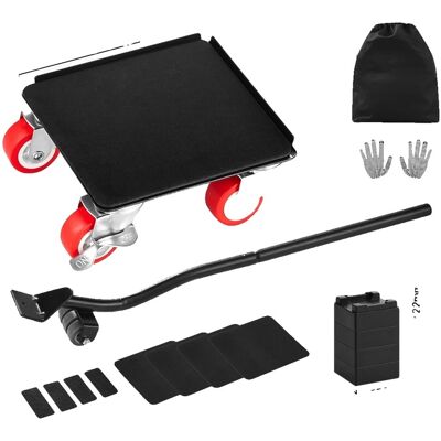 OEM Transportwagen, Tragkraft 1200 Lb (ca. 544 Kg), 360°-schwenkräder, 5,3 X 5,3 Zoll (ca. 13,5 X 13,5 Cm) OEM Transportwagen, Tragkraft 1200 Lb (ca. 544 Kg), 360°-schwenkräder, 5,3 X 5,3 Zoll (ca. 13,5 X 13,5 Cm)