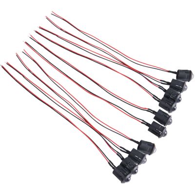 HEAT 10 Stück 12v 10mm Vorverdrahtete Led-leuchtdioden Mit Dauerlicht, Ultrahell, Wasserklar (05) HEAT 10 Stück 12v 10mm Vorverdrahtete Led-leuchtdioden Mit Dauerlicht, Ultrahell, Wasserklar (05)