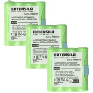 EXTENSILO WT735 WT732 Radio Akku - 3x NiMH 800mAh EXTENSILO WT735 WT732 Radio Akku - 3x NiMH 800mAh