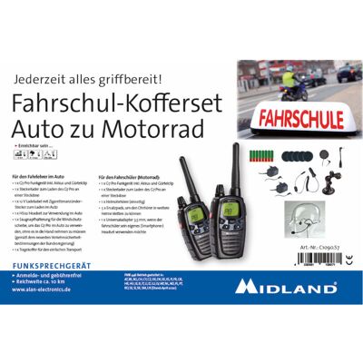 Midland G7 Pro C1090.S7 Walkie-Talkie - Fahrschuleset Midland G7 Pro C1090.S7 Walkie-Talkie - Fahrschuleset