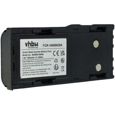Vhbw - 1x Akku Kompatibel Mit Motorola Gtx900, Gtx Ltr Portable Funkgerät, Walkie Talkie (1500 Mah, 7,5 V, Nimh) + Gürtelclip Vhbw - 1x Akku Kompatibel Mit Motorola Gtx900, Gtx Ltr Portable Funkgerät, Walkie Talkie (1500 Mah, 7,5 V, Nimh) + Gürtelclip