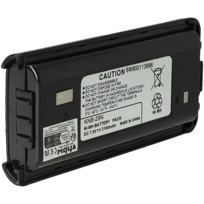 vhbw Kenwood Batterie - 2100mAh, NiMH - Funkgerät Akku vhbw Kenwood Batterie - 2100mAh, NiMH - Funkgerät Akku