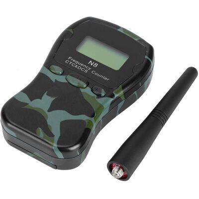 HEAT N8 Tragbares Funkfrequenzmessgerät Mit Zähler Und Walkie-talkie-funktion, Inklusive Ctccss/dcs-decoder Für Auto Und Boot, Tarnfarben HEAT N8 Tragbares Funkfrequenzmessgerät Mit Zähler Und Walkie-talkie-funktion, Inklusive Ctccss/dcs-decoder Für Auto Und Boot, Tarnfarben