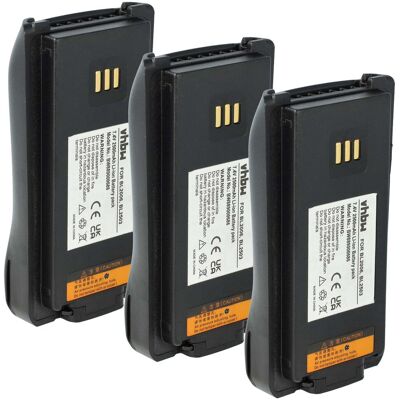 Vhbw 3x Akku Kompatibel Mit Harris Hdp150, Hdp100 Funkgerät, Walkie Talkie (2500 Mah, 7,4 V, Li-ion) Vhbw 3x Akku Kompatibel Mit Harris Hdp150, Hdp100 Funkgerät, Walkie Talkie (2500 Mah, 7,4 V, Li-ion)