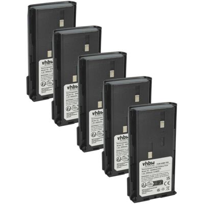 Vhbw 5x Akku Kompatibel Mit Bidatong Bd-pmr, Bd-3107, Bd-2107 Funkgerät, Walkie Talkie (1800 Mah, 7,2 V, Nimh) Vhbw 5x Akku Kompatibel Mit Bidatong Bd-pmr, Bd-3107, Bd-2107 Funkgerät, Walkie Talkie (1800 Mah, 7,2 V, Nimh)