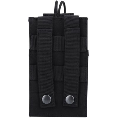 HEAT Étui De Transport Portable En Nylon Pour Talkie-walkie, Idéal Pour Les Sports De Plein Air (noir). HEAT Étui De Transport Portable En Nylon Pour Talkie-walkie, Idéal Pour Les Sports De Plein Air (noir).