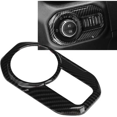HEAT Abdeckung Für Den Ein-/ausschalter Des Scheinwerferschalters, Kompatibel Mit Jeep Wrangler Jl Ab Baujahr 2018 HEAT Abdeckung Für Den Ein-/ausschalter Des Scheinwerferschalters, Kompatibel Mit Jeep Wrangler Jl Ab Baujahr 2018