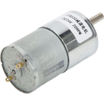 HEAT Gleichstrom-getriebemotor Mit Hohem Drehmoment, Einstellbarer Drehzahl, 37b530, 20 U/min, Mikrountersetzungsmotor Für Produktionsautomation, 24 V Dc HEAT Gleichstrom-getriebemotor Mit Hohem Drehmoment, Einstellbarer Drehzahl, 37b530, 20 U/min, Mikrountersetzungsmotor Für Produktionsautomation, 24 V Dc