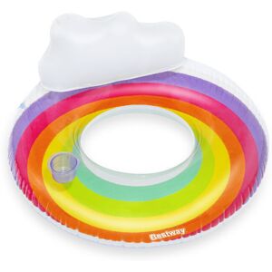 Bestway Rainbow Dreams™ Schwimmring Mit Kopfstütze Ø 107 Cm Bestway Rainbow Dreams™ Schwimmring Mit Kopfstütze Ø 107 Cm
