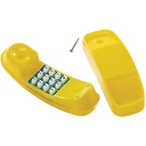 Kunststoff Kinderspielhaus Zubehör Telefon Gelb - Kbt Play