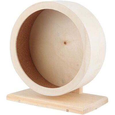 OEM Laufrad Aus Holz Für Hamster Und Andere Kleintiere (m) Mit Altersnest – Lustiges Und Verspieltes Spielzeug OEM Laufrad Aus Holz Für Hamster Und Andere Kleintiere (m) Mit Altersnest – Lustiges Und Verspieltes Spielzeug