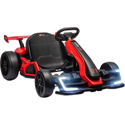 OEM Go-kart Für Kinder-elektro-kart Mit Hupe Und Musikfunktion-verstellbarer Sitz-bis 12 Km/h-kunststoff-metall-rot OEM Go-kart Für Kinder-elektro-kart Mit Hupe Und Musikfunktion-verstellbarer Sitz-bis 12 Km/h-kunststoff-metall-rot