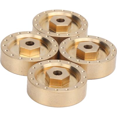 HEAT Moyeux De Roues De Contrepoids En Laiton Épais Et Robuste Pour Voiture Rc Axial Scx24 90081 1/24 HEAT Moyeux De Roues De Contrepoids En Laiton Épais Et Robuste Pour Voiture Rc Axial Scx24 90081 1/24