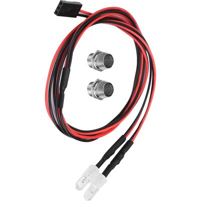 HEAT Phares Led De 5 Mm Pour Voiture De Drift Rc Modèle 1/10 (lumière Bleue N° 11) HEAT Phares Led De 5 Mm Pour Voiture De Drift Rc Modèle 1/10 (lumière Bleue N° 11)