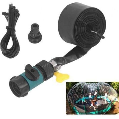 OEM 15 M Trampolin-sprinkler, Wasserspielzeug Für Kinder, Sommer-gartenaccessoire, Spielspaß Im Freien, Blau OEM 15 M Trampolin-sprinkler, Wasserspielzeug Für Kinder, Sommer-gartenaccessoire, Spielspaß Im Freien, Blau