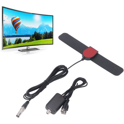 JUTE Hdtv-antenne, Zimmerantenne Für Hochauflösendes Fernsehen, Dvd-t2 Atsc Vhf-antenne, Digitale Hdtv-antenne, 980 Meilen. JUTE Hdtv-antenne, Zimmerantenne Für Hochauflösendes Fernsehen, Dvd-t2 Atsc Vhf-antenne, Digitale Hdtv-antenne, 980 Meilen.