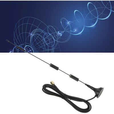JUTE Xp-4g-002 Federbelastete Saugnapfantenne Für Gsm/gprs/3g/4g/2,4 Ghz, Kleine Lte-antenne Mit Hoher Verstärkung (15 Dbi), 1,5 M, Sma-anschluss JUTE Xp-4g-002 Federbelastete Saugnapfantenne Für Gsm/gprs/3g/4g/2,4 Ghz, Kleine Lte-antenne Mit Hoher Verstärkung (15 Dbi), 1,5 M, Sma-anschluss