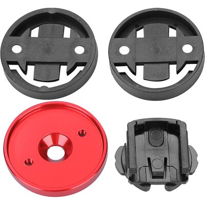 HEAT Support De Compteur Gps Pour Vélo De Route/vtt, Avec Capuchon De Potence Intégré (rouge) HEAT Support De Compteur Gps Pour Vélo De Route/vtt, Avec Capuchon De Potence Intégré (rouge)