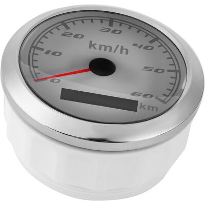 HEAT 85-mm-gps-tachometer, 60 Km/h, Ip67 Wasserdicht, Universell Einsetzbar Für Boote, Yachten, Autos Und Motorräder, Weißes Zifferblatt HEAT 85-mm-gps-tachometer, 60 Km/h, Ip67 Wasserdicht, Universell Einsetzbar Für Boote, Yachten, Autos Und Motorräder, Weißes Zifferblatt