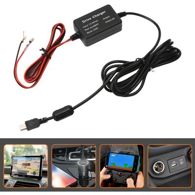 JUTE Dashcam-verkabelungsset, Mini-usb-adapter Für Dashcam, Gps Für Dashcam, 12v-30v Auf 5v Dashcam-verkabelungsset JUTE Dashcam-verkabelungsset, Mini-usb-adapter Für Dashcam, Gps Für Dashcam, 12v-30v Auf 5v Dashcam-verkabelungsset