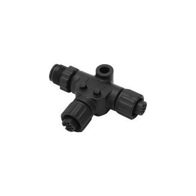 OEM Nmea 2000 T 3-port 5-pin M12 Gewinde Ip67 Wasserdichter Stecker Für Garmin-netzwerke OEM Nmea 2000 T 3-port 5-pin M12 Gewinde Ip67 Wasserdichter Stecker Für Garmin-netzwerke