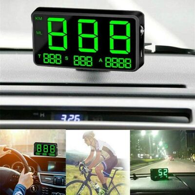 OEM Universeller Digitaler Gps-tachometer Mit Head-up-display Und Verkehrsverstoßwarnung OEM Universeller Digitaler Gps-tachometer Mit Head-up-display Und Verkehrsverstoßwarnung