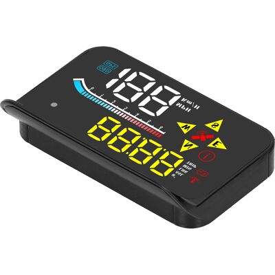 HEAT Universelles Head-up-display (hud) Für Autos Mit Gps Und Obd2-geschwindigkeitsprojektor Und Digitalem Bildschirm HEAT Universelles Head-up-display (hud) Für Autos Mit Gps Und Obd2-geschwindigkeitsprojektor Und Digitalem Bildschirm