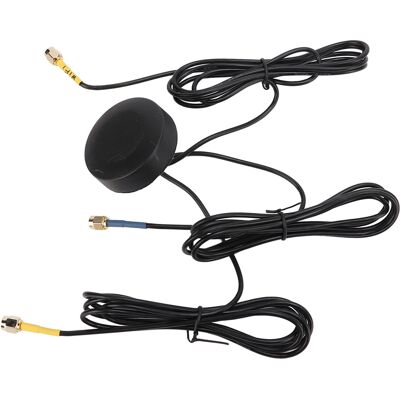HEAT 3-in-1-wlan-4g-gps-antenne Mit Sma-stecker, Ip67 Wasserdicht, Für Den Außenbereich, Rund, Gehäuse, Gpsjg006 HEAT 3-in-1-wlan-4g-gps-antenne Mit Sma-stecker, Ip67 Wasserdicht, Für Den Außenbereich, Rund, Gehäuse, Gpsjg006