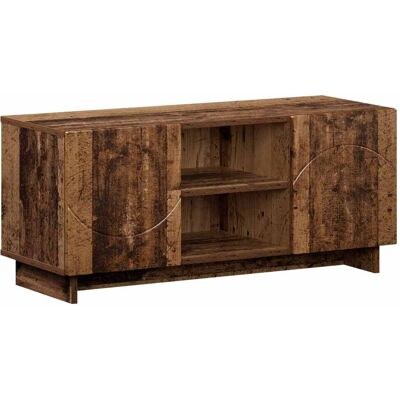 Vidaxl Tv Stand 90 X 34.5 X 40 Cm Old Wood Engineered Wood Vidaxl Tv Stand 90 X 34.5 X 40 Cm Old Wood Engineered Wood