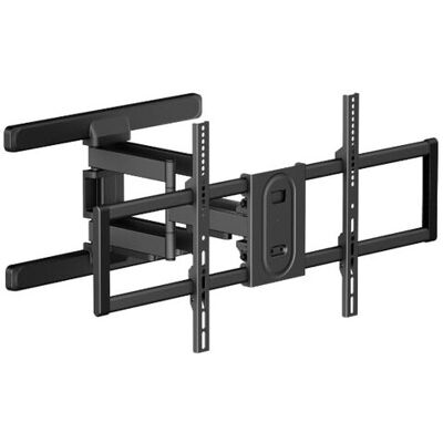 OEM Blunord Bs4366 Tv-wandhalterung 43"-100" 2 Arme 3 Gelenke Vesa 800x400 Neigung ±15° Drehung ±60° 60 Kg Verstärkter Stahl OEM Blunord Bs4366 Tv-wandhalterung 43"-100" 2 Arme 3 Gelenke Vesa 800x400 Neigung ±15° Drehung ±60° 60 Kg Verstärkter Stahl