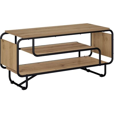 Vidaxl Tv Stand 98 X 36 X 45 Cm Artisan Oak Engineered Wood Vidaxl Tv Stand 98 X 36 X 45 Cm Artisan Oak Engineered Wood